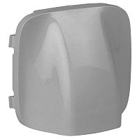 Лицевая панель Legrand Valena Allure для вывода кабеля алюминий картинка